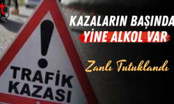 Girne-Lefkoşa Anayolu'nda Alkollü Sürücü Kaza Yaptı