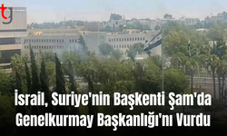 İsrail, Suriye'nin başkenti Şam'da Genelkurmay Başkanlığı'nı vurdu