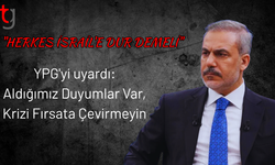 İsrail Suriye'yi vurdu, Bakan Fidan YPG'yi uyardı