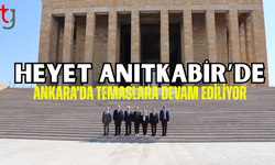 KKTC - Türkiye Parlamentolar Arası Dostluk Grubu Heyeti Ankara'da Temaslarda Bulunuyor