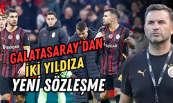 Galatasaray'dan iki yıldızına yeni sözleşme