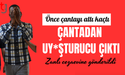 Çantayı Atıp Kaçtı, Cezaevine Gönderildi