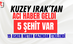 Mağarada metan gazından zehirlenen 5 askerimiz şehit oldu