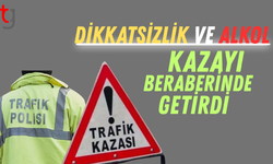 İskele’de Alkollü Sürücü Park Halindeki Araca Çarptı