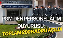 PGM’den Personel Alım Duyurusu: Toplam 200 Kadro Açıldı!