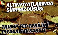 Altın Fiyatlarında Sürpriz Düşüş: Trump-Fed Gerilimi Piyasaları Sarstı