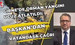 Girne’de Orman Yangını Ucuz Atlatıldı:  Başkan’dan Vatandaşa Çağrı