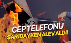 Cep Telefonu Şarjdayken Alev Aldı!