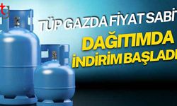 Tüp Gazda Fiyat Sabit, Dağıtımda İndirim Başladı
