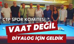 CTP Spor Komitesi: “Vaat Değil, Diyalog İçin Geldik”