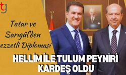 Tatar ve Sarıgül’den Lezzetli Diplomasi: Hellim ile Tulum Peyniri Kardeş Oldu