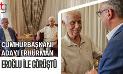 Cumhurbaşkanı Adayı Erhürman, Eroğlu ile Görüştü