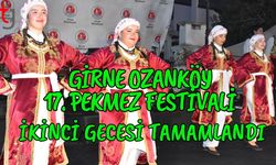 Girne Ozanköy 17. Pekmez Festivali İkinci Gecesi Tamamlandı