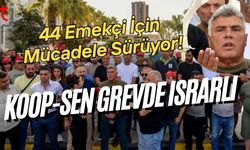 44 Emekçi İçin Mücadele Sürüyor: Koop-Sen Grevde Israrlı