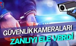 Güvenlik Kameraları Zanlıyı Ele Verdi