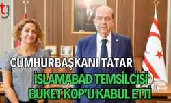 Cumhurbaşkanı Tatar İslamabad Temsilcisi Buket Kop’u Kabul Etti