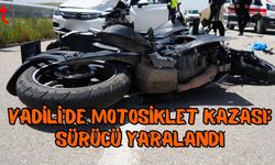 Vadili’de Motosiklet Kazası: Sürücü Yaralandı