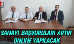 Sanayi Başvuruları Artık Online Yapılacak