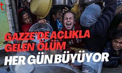Gazze’de Açlıkla  Gelen  Ölüm Her Gün Büyüyor