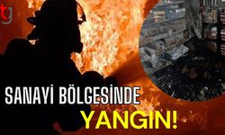 Sanayi Bölgesinde Yangın