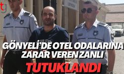 Gönyeli’de Otel Odalarına Zarar Veren Zanlı Tutuklandı