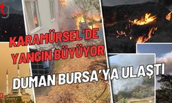 Karamürsel Alarm Verdi: Duman Bursa’ya Ulaştı