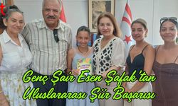 Genç Şair Esen Şafak’tan Uluslararası Şiir Başarısı