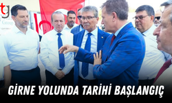 Çatalköy-Girne Yoluna İlk Kazma Vuruldu