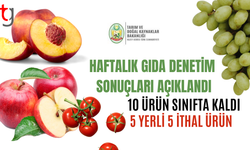 HAFTALIK GIDA DENETİM SONUÇLARI AÇIKLANDI