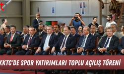 KKTC’de Spor Yatırımları Toplu Açılış Töreni