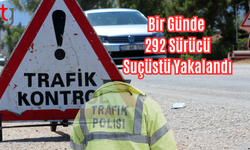 Trafik Denetimlerinde 292 Sürücü Rapor Edildi, 12 Araç Trafikten Men Edildi