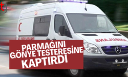 İş Kazası: Gönye Testeresine Parmağını Kaptırdı