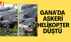 Gana'da askeri helikopter düştü: 8 ölü