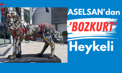 ASELSAN'dan 'Bozkurt' heykeli
