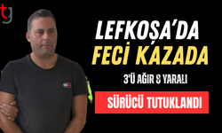 Lefkoşa’da Ağır Yaralanmalı Trafik Kazası