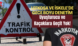 Lefkoşa ve İskele’de Asayiş ve Trafik Denetimleri