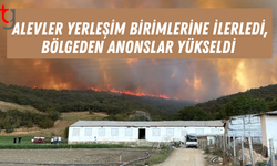 Alevler yerleşim birimlerine ilerledi, bölgeden anonslar yükseldi
