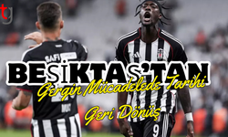 Beşiktaş'tan olaylı maçta muhteşem geri dönüş