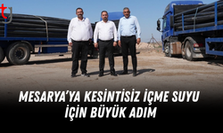 Mesarya’da İçme Suyu Altyapısı Güçleniyor