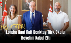 Cumhurbaşkan Tatar, Londra Rauf Raif Denktaş Türk Okulu heyetini kabul etti