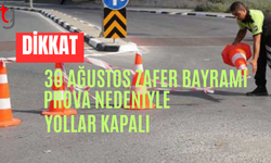 30 Ağustos Zafer Bayramı Prova Nedeniyle Lefkoşa’da Yol Kapatılacak