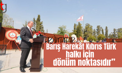 Ersin Tatar, Muratağa-Sandallar-Atlılar Şehitlerini Anma Töreninde Konuştu”