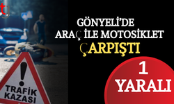 Gönyeli’de Trafik Kazası: Motosiklet Sürücüsü Yaralandı