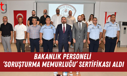 📌 Tarım Bakanlığı Personeline Soruşturma Memurluğu Eğitimi