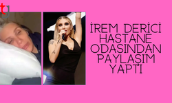 Hastane odasından fotoğraf paylaştı
