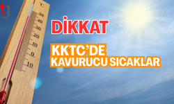 KKTC’DE AŞIRI SICAKLAR: İÇ KESİMLERDE 41–42°C