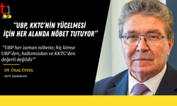 “UBP, KKTC’nin yücelmesi için her alanda nöbet tutuyor”