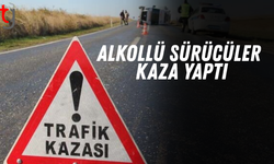 Girne ve Hisarköy’de Alkollü Araç Kazaları