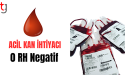 Acil Kan İhtiyacı: 0 RH Negatif