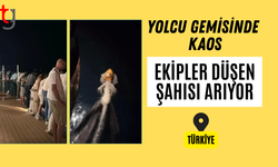 Ekipler denize düşen şahsı arıyor